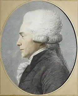 Profile of Maximilien Robespierre attributed to Boze, c. 1794