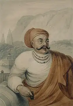Portrait of Mahadaji Scindia