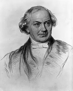 Stipple engraving of William Whewell
