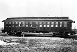 The first Pullman sleeping car