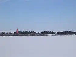 Rödkallen in winter