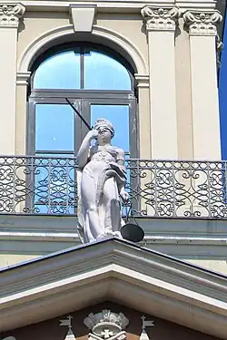 Lady Justice on the Riga Town Hall, Latvia