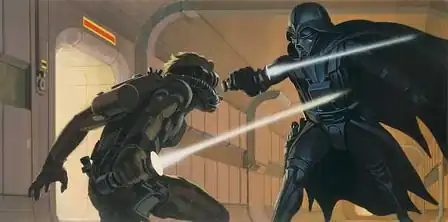 McQuarrie's concept art for Darth&nbsp;Vader