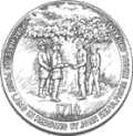 Official seal of Redding, Connecticut