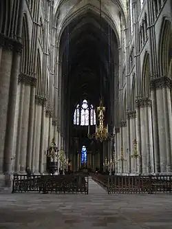 Interior of Reims Cathedral