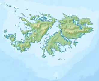 Mount Usborne is located in Falkland Islands