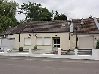 The town hall of Retheuil