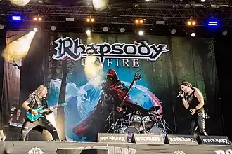 Rhapsody of Fire performing at Rockharz 2025