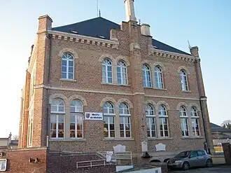 The town hall in Rivery