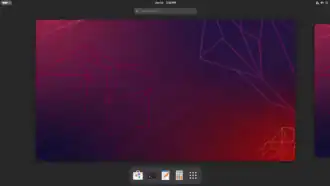 Rocky Linux 10.0, showing its desktop environment GNOME 47.