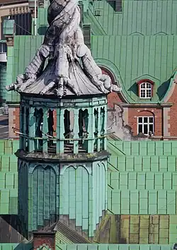 Tower of the stock exchange in Copenhagen (2021)