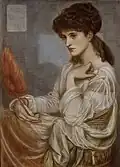 Maria Theresa Zambaco, Dante Gabriel Rossetti, 1870, Pastel on paper, 100 x 72&nbsp;cm, Clemens Sels Museum Neuss&nbsp;[de]