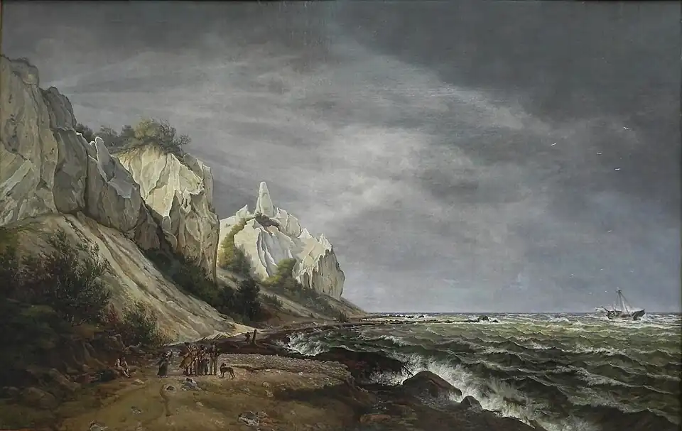 The Chalk Cliffs at Møn (1831)