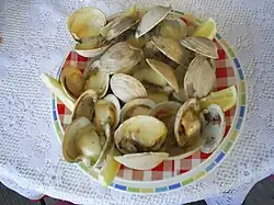 Almejas a la Parmesana