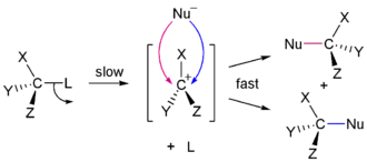 SN1 reaction mechanism