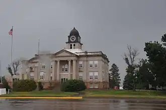 Sully County Courthouse, July 2013