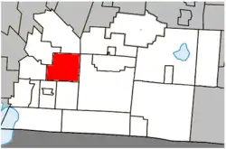 Location within Brome-Missisquoi RCM