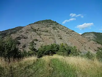 Le Vendréou at 1,328&nbsp;m (4,357&nbsp;ft), in the commune of Saint-Martin-lès-Seyne