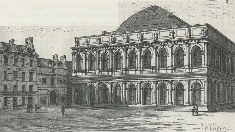 The Salle Ventadour was the home of the Théâtre-Italien; The first French performances of the operas of Verdi were staged there, and the famed soprano Adelina Patti sang there regularly during the Second Empire.