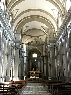 Interior of Santa Felicita, Noto