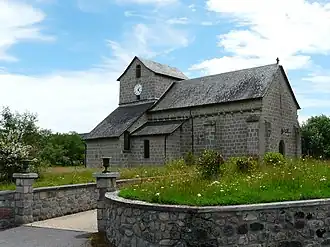 The church in Sarroux