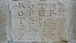 Sator Square (Oppède-le-Vieux, France)