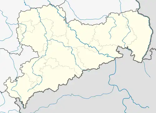 Taucha is located in Saxony