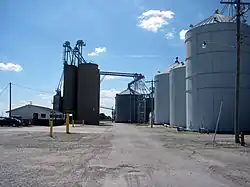 Farmers Elevator Company in Sciota, 2013