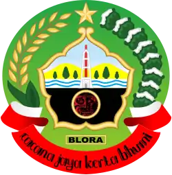 Coat of arms of Blora Regency