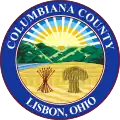 Official seal of Columbiana County