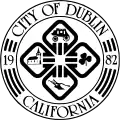 Official seal of Dublin, California