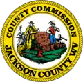 Official seal of Jackson County