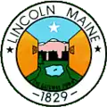 Official seal of Lincoln, Maine
