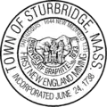Official seal of Sturbridge, Massachusetts