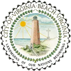 Official seal of Virginia Beach