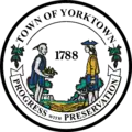 Official seal of Yorktown, New York