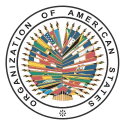 Emblem with the official name in English.