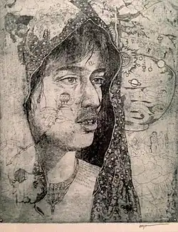 Self-Portrait of Lito Mayo, 1981