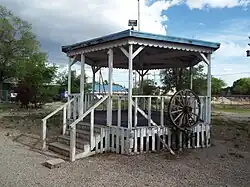 Seligman Bandshell Gazebo on Route 66 – 1900