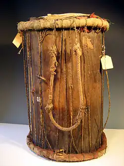 a 19th century royal war drum