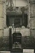 Setting a column in Capitol rotunda, 1904.