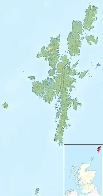 Jarlshof is located in Shetland