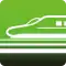 The logo of the Hokkaido Shinkansen.