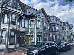 "Pancake Row" along Conoy Street