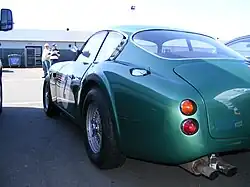 Side view of DB4GT Zagato, 1 VEV
