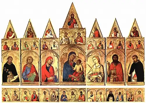 Saint Catherine of Alexandria Polyptych, 1319