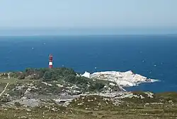 View of the Slåtterøy Lighthouse