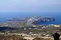 West view of Santorini and Akrotiri
