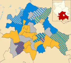 Results by ward of the 2004 local election in South Cambridgeshire