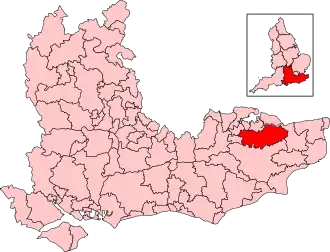 Map of constituency